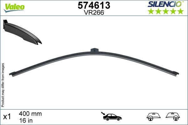 Valeo Rear Wiper Blade for Mercedes-Benz & Audi, OEM quality, OEM 4G9955425 - View 6