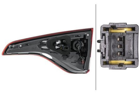 Hella LED Left Rear Light for Renault, OEM quality, OEM 265553872R - View 3