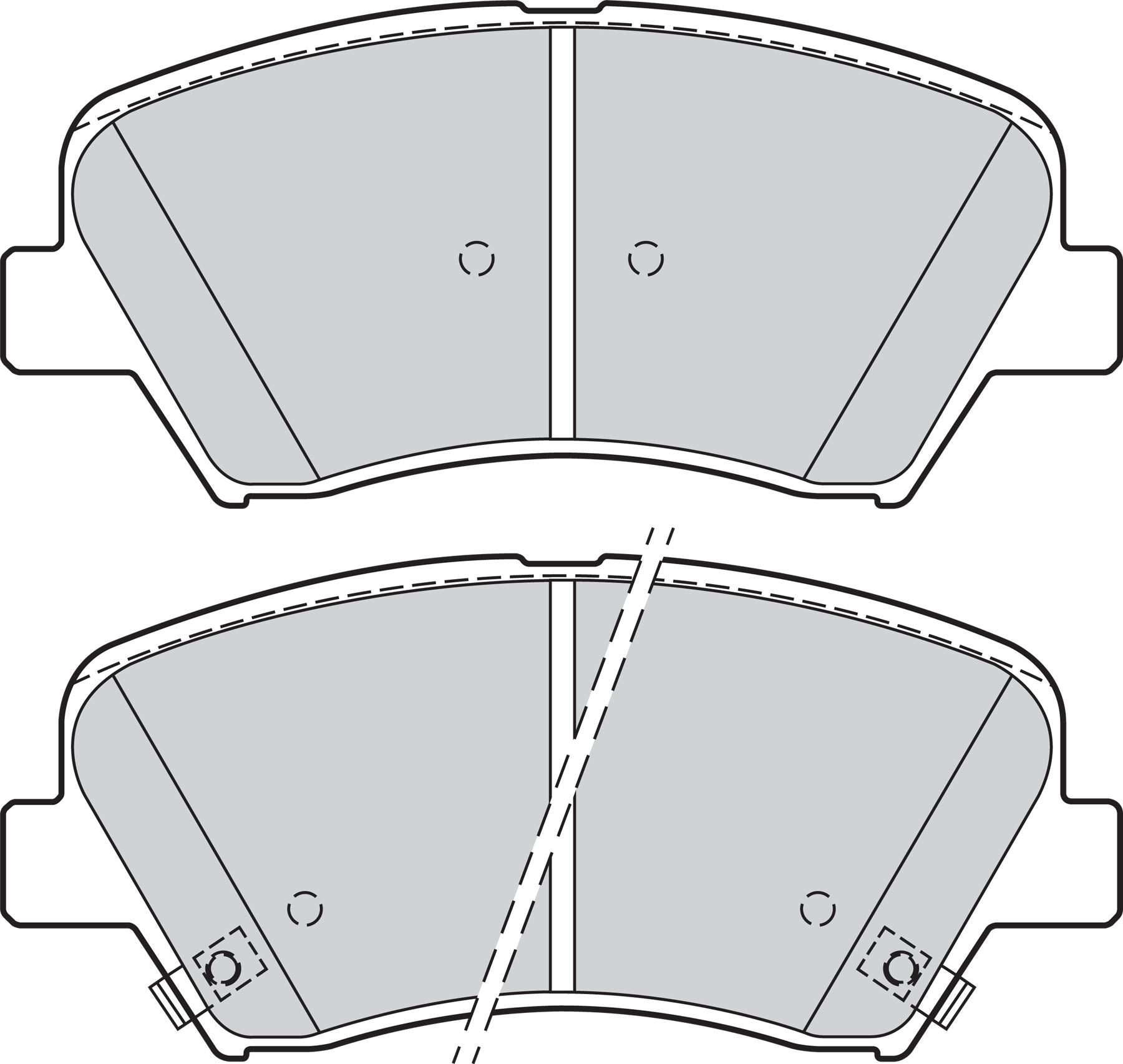Valeo Front Brake Pad Set for Kia & Hyundai, OEM quality, OEM 58101-2VA50, MPN 302139