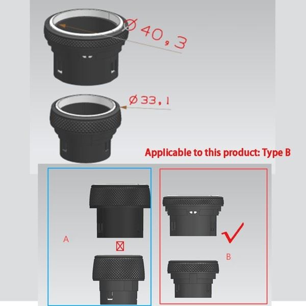 Air Conditioning Control Knob - for Jeep | Eurowagens - View 6