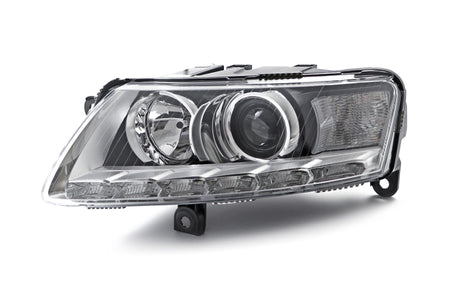 Hella Bi-Xenon LED DRL Left Headlight for Audi, OEM quality, OEM 4F0941029DF, MPN 1LL 009 925-531