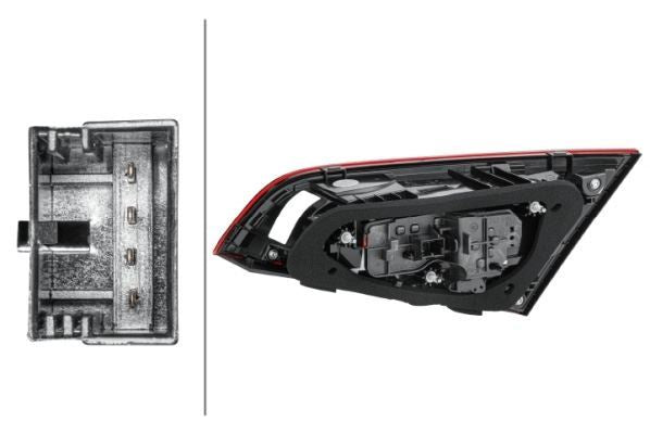 Audi A3 Sportback Left Rear Light, Hella OEM, OEM 8V4 945 075 - View 4