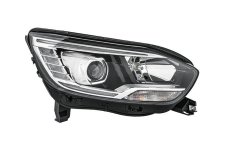 Renault Scenic, Grand Scenic Right Headlight, Hella OEM, OEM 260101271R, MPN 1LL 012 293-441