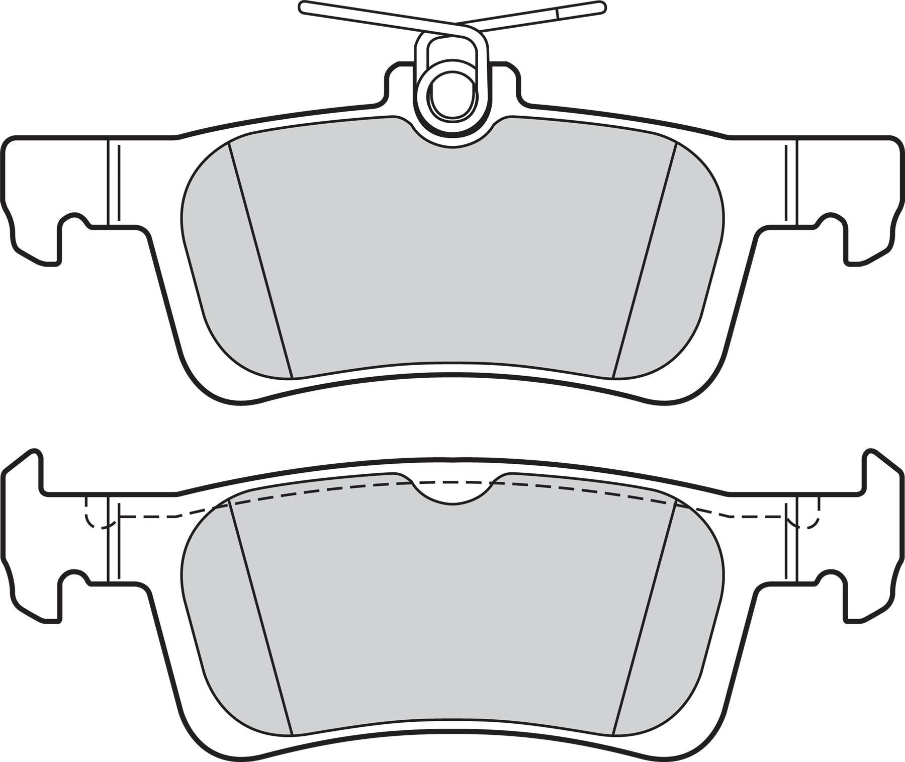 Valeo Rear Brake Pad Set for Peugeot & Citroen, OEM quality, OEM 1610814180, MPN 302161