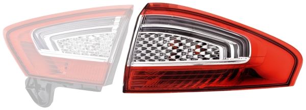 Ford Mondeo IV Right Rear Light, Hella OEM, OEM 1 717 214 - View 2