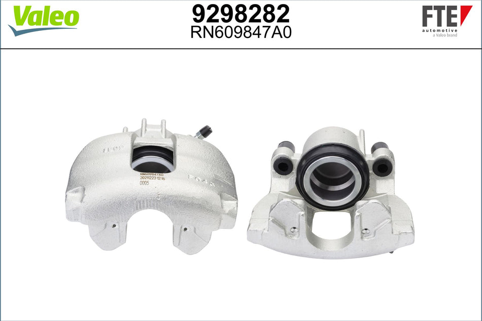 Valeo Left Brake Caliper Left for Volvo, OEM quality, OEM 8251315, MPN 9298282