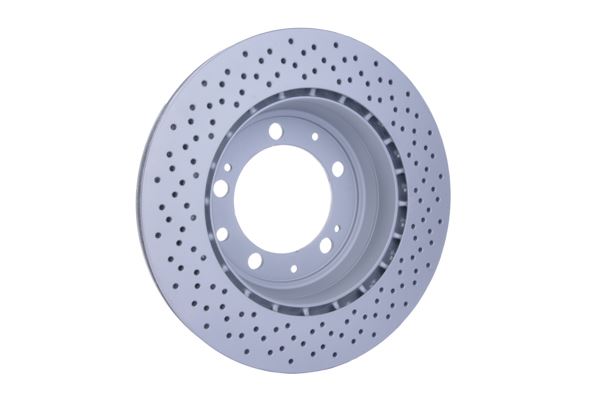 Porsche 911 Targa Brake Disc, Hella OEM, OEM 99335204102, MPN 8DD 355 104-751