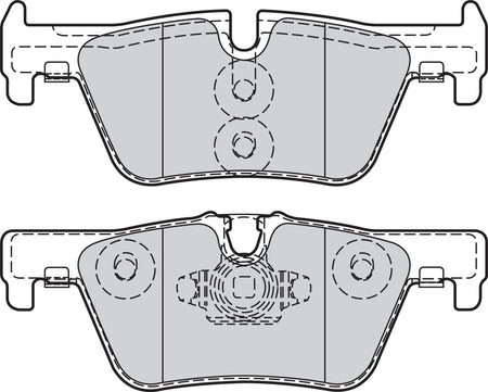 Valeo Rear Brake Pad Set for BMW, OEM quality, OEM 34 20 6 799 809, MPN 302142