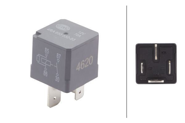 Hella Relay for Audi, Mercedes-Benz & more, OEM quality, OEM OEM part number for reference only is 191 937 503, MPN 4RA 933 332-531