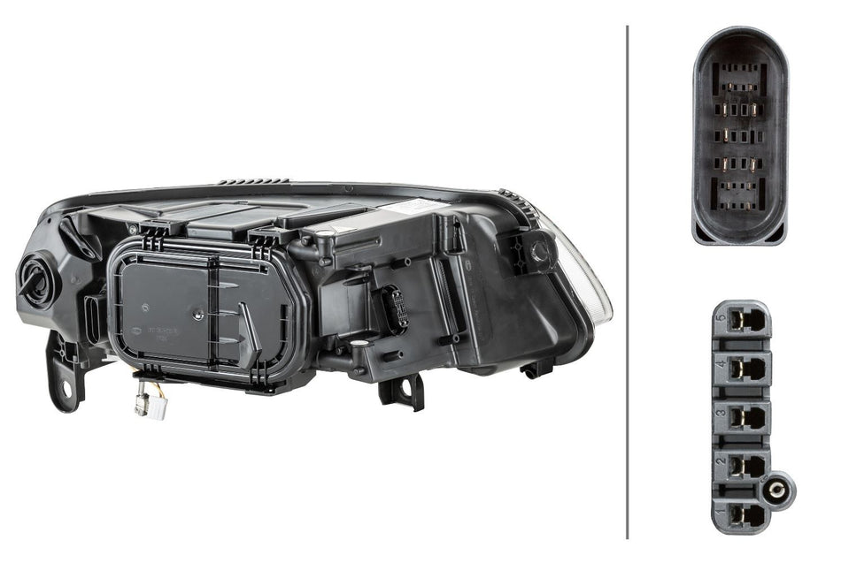 Hella Bi-Xenon Left Headlight – Audi | OEM 4F0 941 029 AK