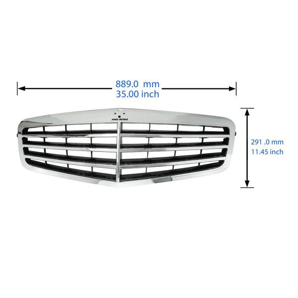 Bumper Grille Front - for Mercedes-Benz - OEM 21288005839040 | Eurowagens - View 5