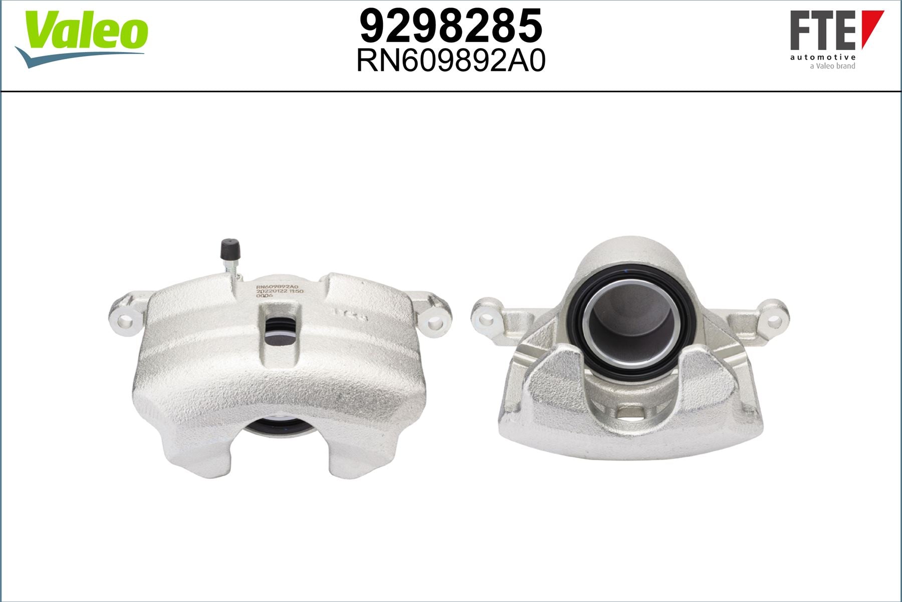 Valeo Right Brake Caliper Right for Renault & Nissan, OEM quality, OEM 410014BA0A, MPN 9298285
