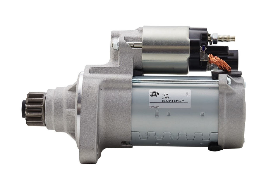 Hella Starter Motor for Audi, Seat & more, OEM quality, OEM 0AH 911 023 F, MPN 8EA 011 611-871