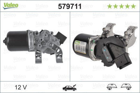 Renault Megane Front Wiper Motor, Valeo OEM, OEM 7701054828 - View 2