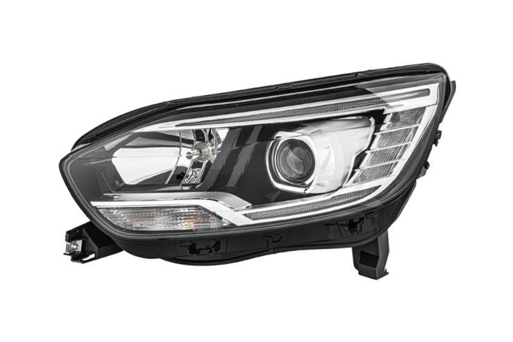 Renault Scenic, Grand Scenic Left Headlight, Hella OEM, OEM 260602165R - View 2