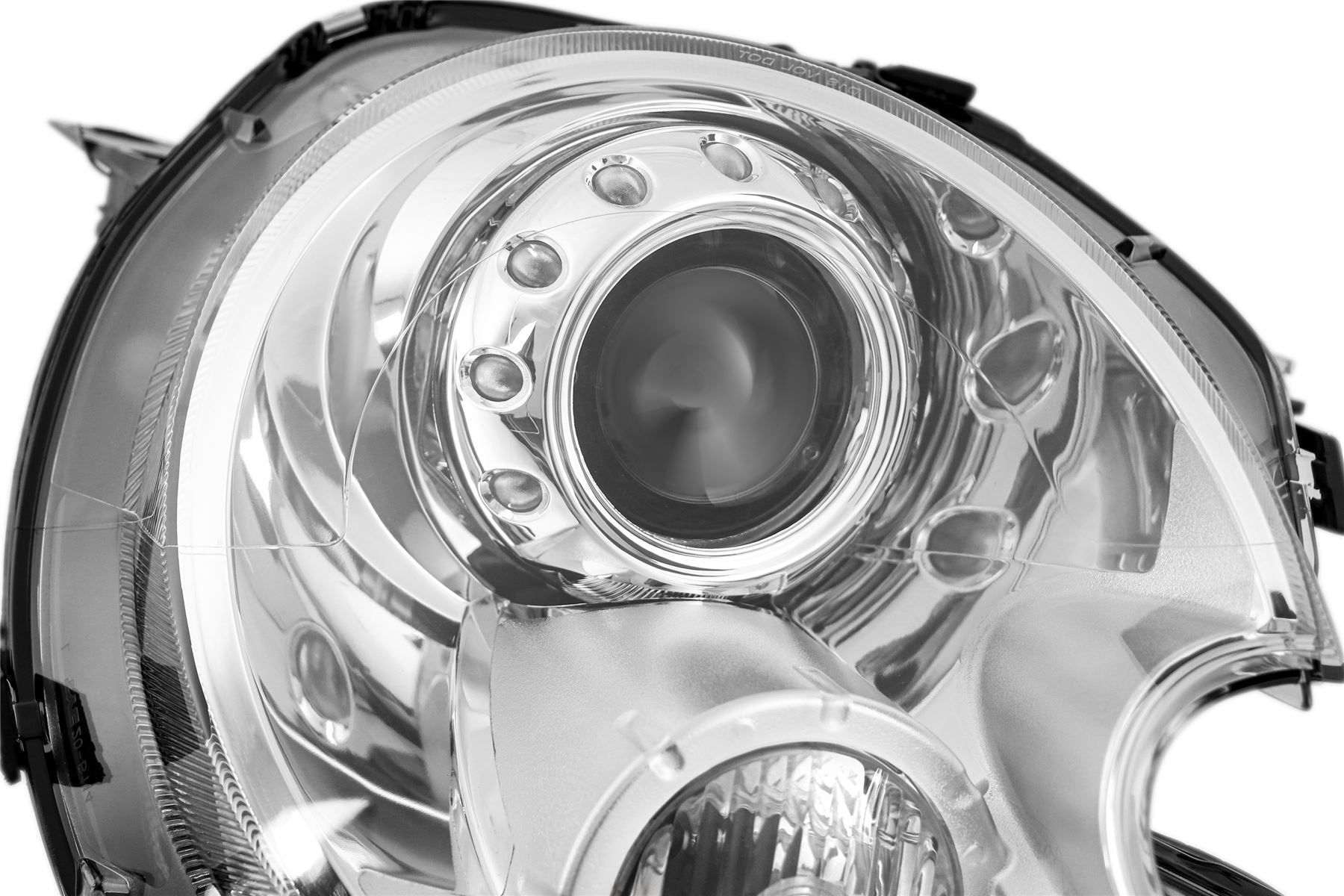 Mini Cooper Right Headlight, Magneti Marelli OEM, OEM 63127269990 - View 2