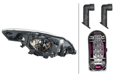 Hella Left Headlight for Ford, OEM quality, OEM 1457712 - View 5