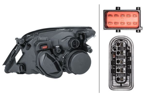 Hella Xenon Right Headlight – Vauxhall | OEM 12 16 124