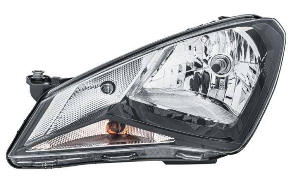 Seat Mii Left Headlight, Hella OEM, OEM 1SL941015F, MPN 1EJ 010 671-011