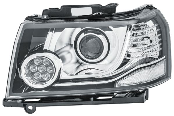 Land Rover Freelander 2 Left Headlight | Hella OEM DH52-13W030-BB - View 2