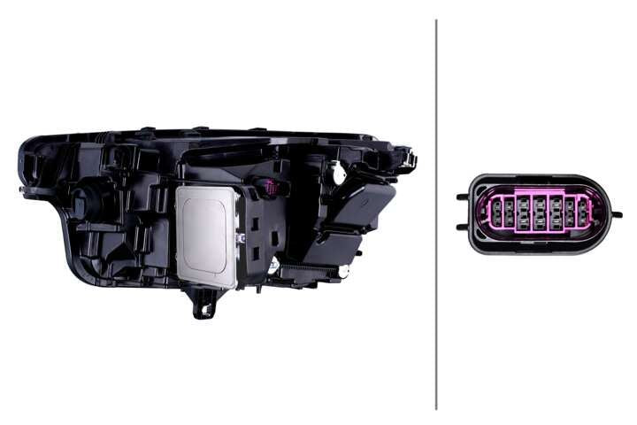 Hella Matrix Right Headlight for Audi, OEM quality, OEM 85E 941 040 AC - View 6