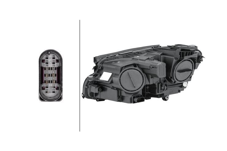 Hella LED DRL Right Headlight for Mercedes-Benz, OEM quality, OEM A2138202461 - View 2