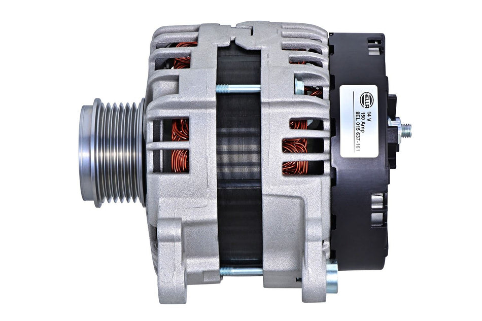 Hella Alternator for Audi, OEM quality, OEM 059903018S, MPN 8EL 015 637-161