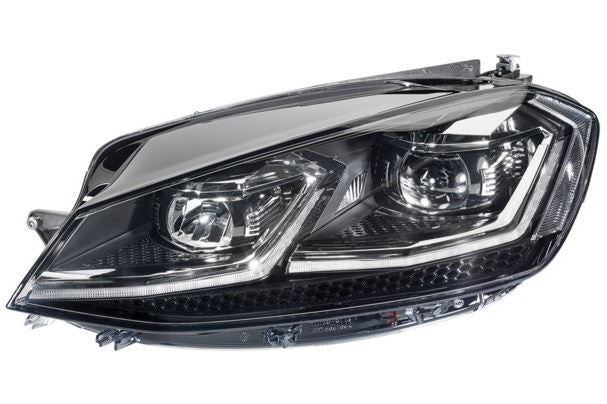 Hella LED Left Headlight for Volkswagen, OEM quality, OEM 5G2941035, MPN 1LX 013 924-311
