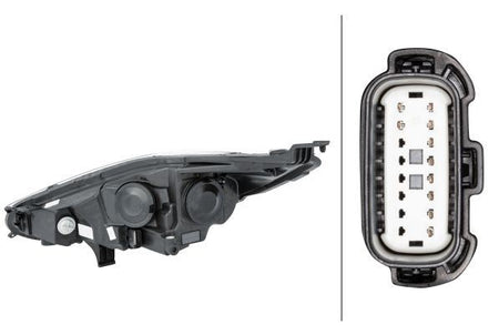 Hella Right Headlight for Ford, OEM quality, OEM 1796347 - View 3
