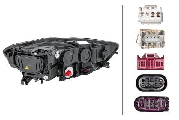 Hella LED Left Headlight for Audi, OEM quality, OEM 4G0941029F - View 3