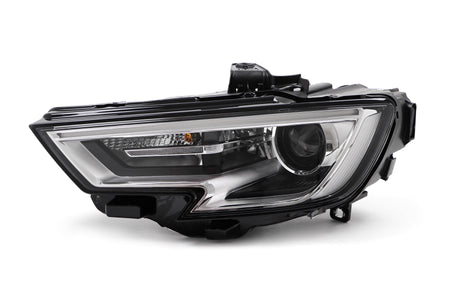 Audi A3 Left Headlight, Valeo OEM, OEM 8V0941043F, MPN 46816