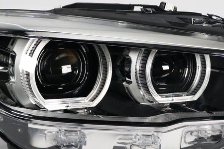 BMW 1 Series Right Headlight, Hella OEM, OEM 63117414148 - View 12