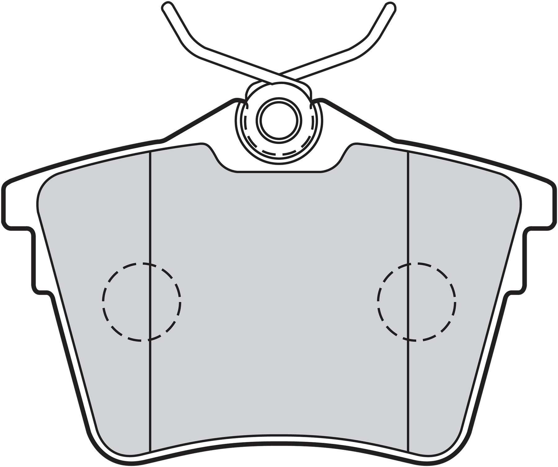 Valeo Rear Brake Pad Set for Peugeot & Citroen, OEM quality, OEM 4252-79, MPN 301664