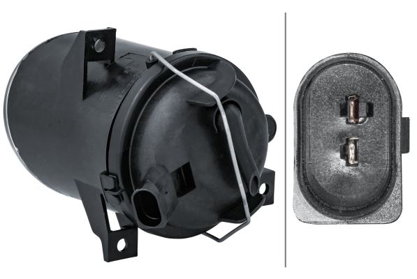 Hella Right Front Fog Light for Volkswagen, OEM quality, OEM 6Q0 941 700 - View 4
