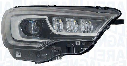 Citroen C4 Right Headlight, Magneti Marelli OEM, OEM 1613381980, MPN MHL8881