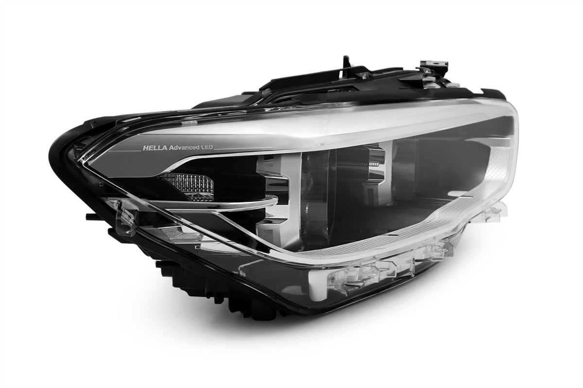 BMW 1 Series Right Headlight, Hella OEM, OEM 63117414144 - View 8