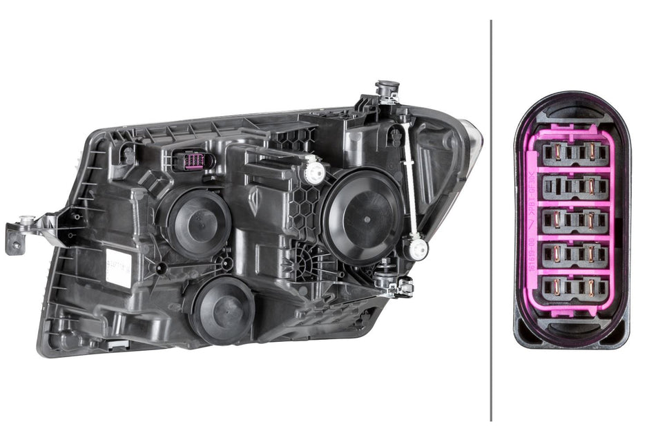Hella Right Headlight – MAN & Volkswagen | OEM 65.25101-6034 - View 2
