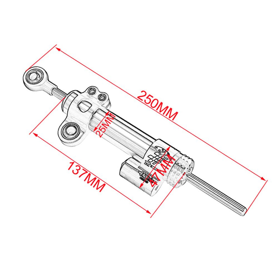 Steering Damper Mounting Bracket - for Kawasaki | Eurowagens - View 2