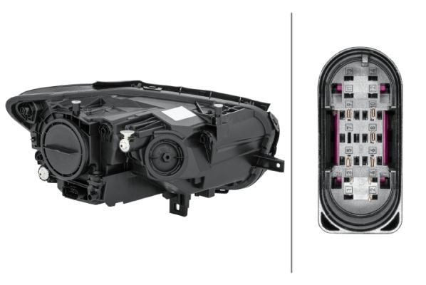 Mercedes-Benz Citan Left Headlight, Hella OEM, OEM A4209060200 - View 4