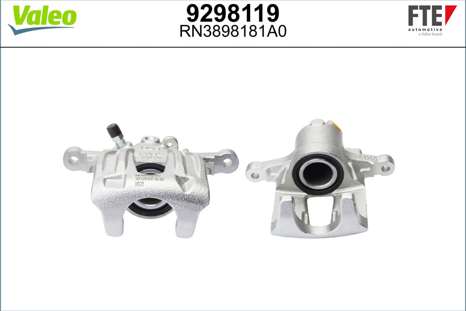 Valeo Left Brake Caliper Left for Mercedes-Benz, OEM quality, OEM 6394200283, MPN 9298119