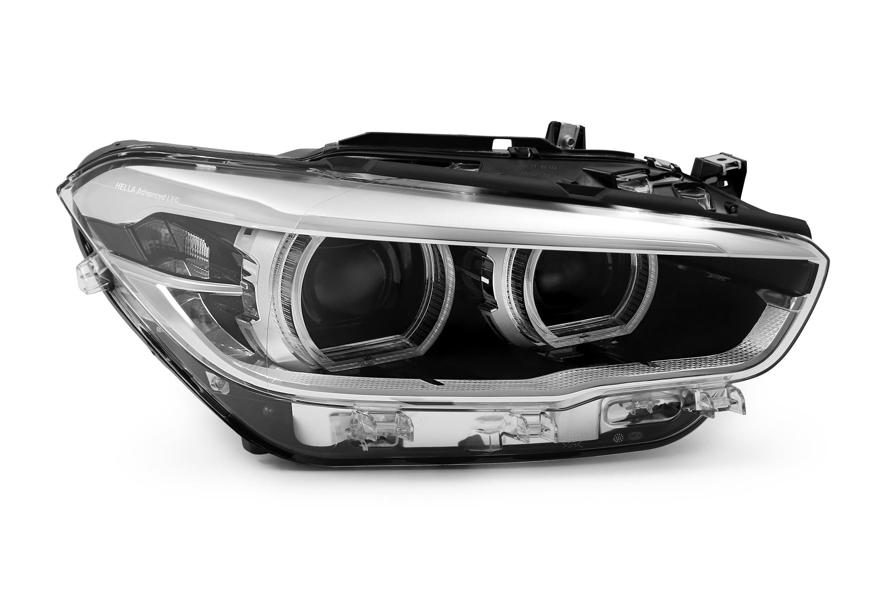 BMW 1 Series Right Headlight, Hella OEM, OEM 63117414144, MPN 1LX 011 929-441