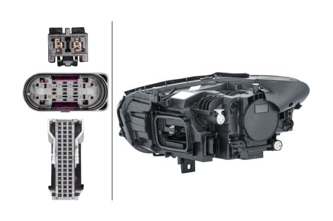 Mercedes-Benz B-Class W247 Right Headlight, Hella OEM, OEM A2479066003 - View 2