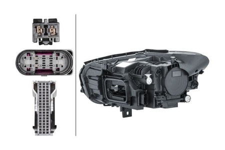 Mercedes-Benz B-Class W247 Right Headlight, Hella OEM, OEM A2479066003 - View 2