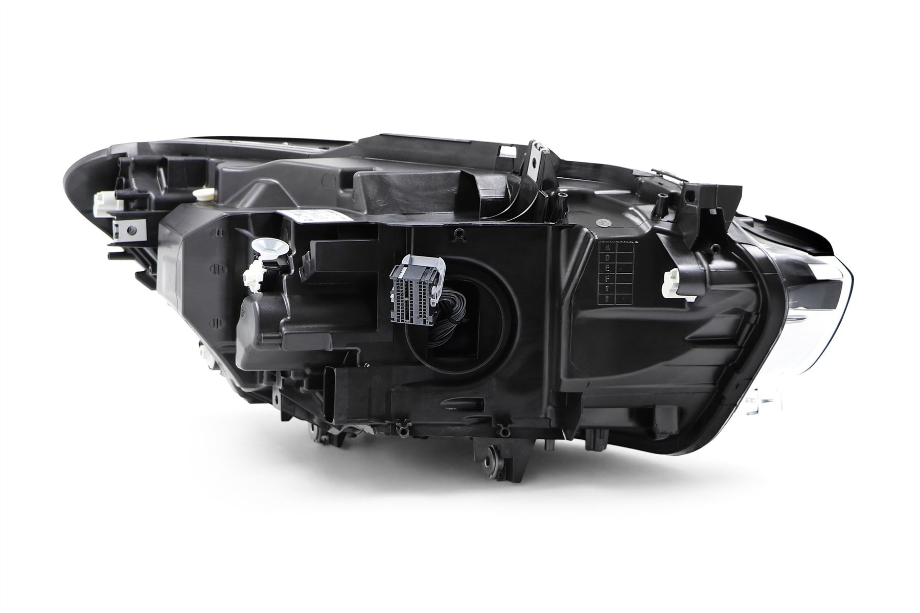 BMW 1 Series Left Headlight, Hella OEM, OEM 63117414143 - View 3