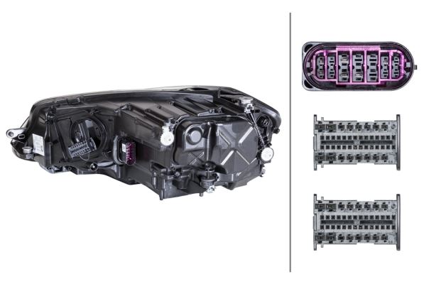 Hella LED Right Headlight – Volkswagen | OEM 5G1 941 060