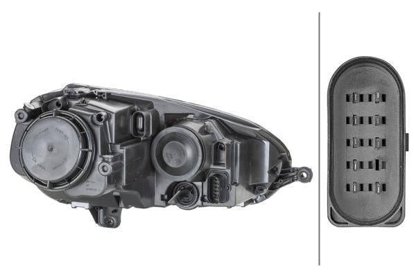Hella Left Headlight for Volkswagen, OEM quality, OEM 1K6 941 029 Q - View 2