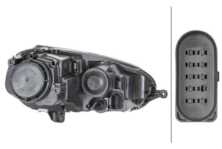 Hella Left Headlight for Volkswagen, OEM quality, OEM 1K6 941 029 Q - View 2