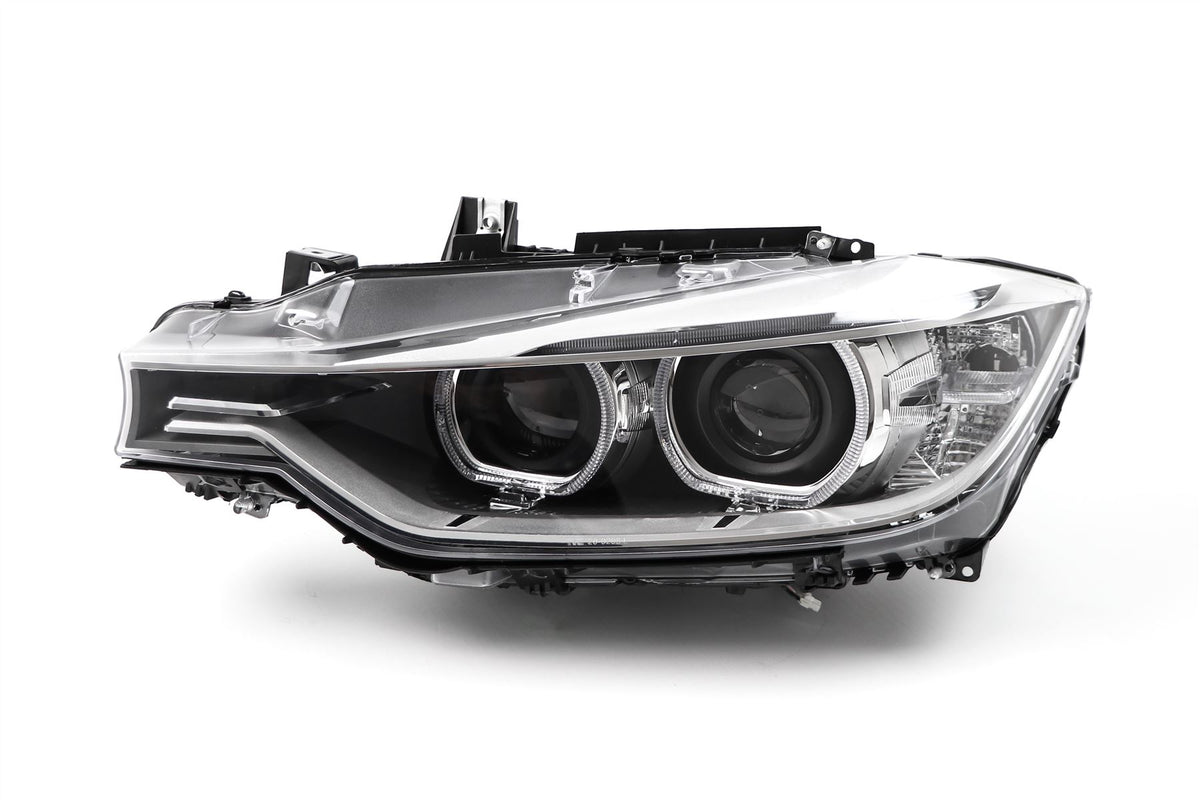 Hella Bi-Xenon LED DRL Left Headlight for BMW, OEM quality, OEM 63117338699, MPN 1LL 354 983-131