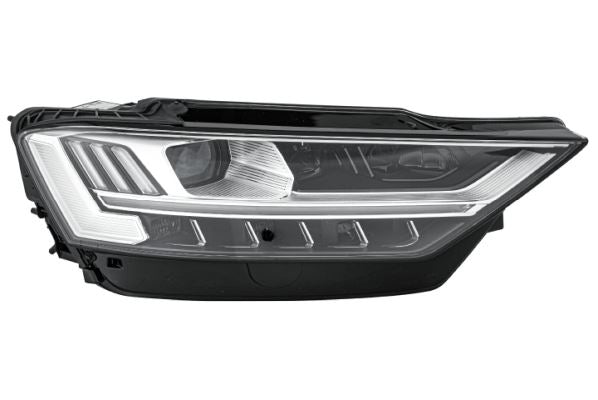 Audi A8 Right Headlight, Hella OEM, OEM 4N0941036A, MPN 1LX 012 865-441