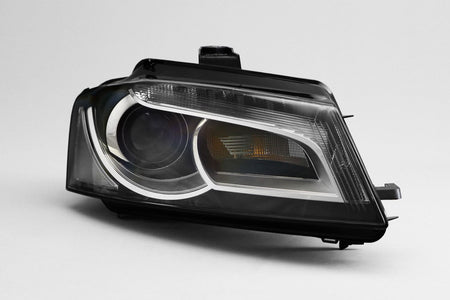 Hella Bi-Xenon LED DRL Right Headlight for Audi, OEM quality, OEM 8P0941004AM, MPN 1EL 009 648-401